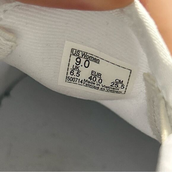 VANS Asher white platform slip on shoes sneakers women’s 9 new - Picture 3 of 7